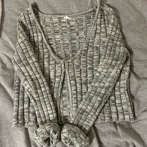 Garage Knitted Sweater - Clips in the front!